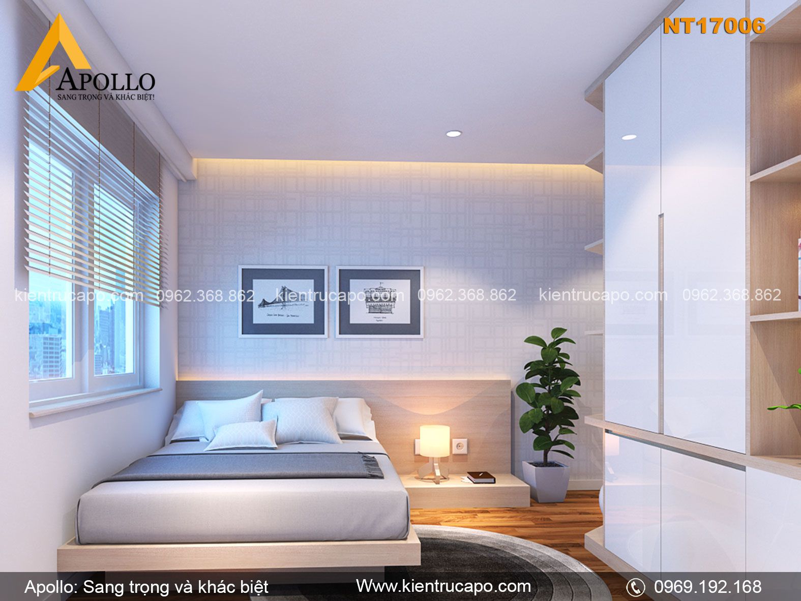 Chung cư hiện đại giữa thành phố (NT17006)